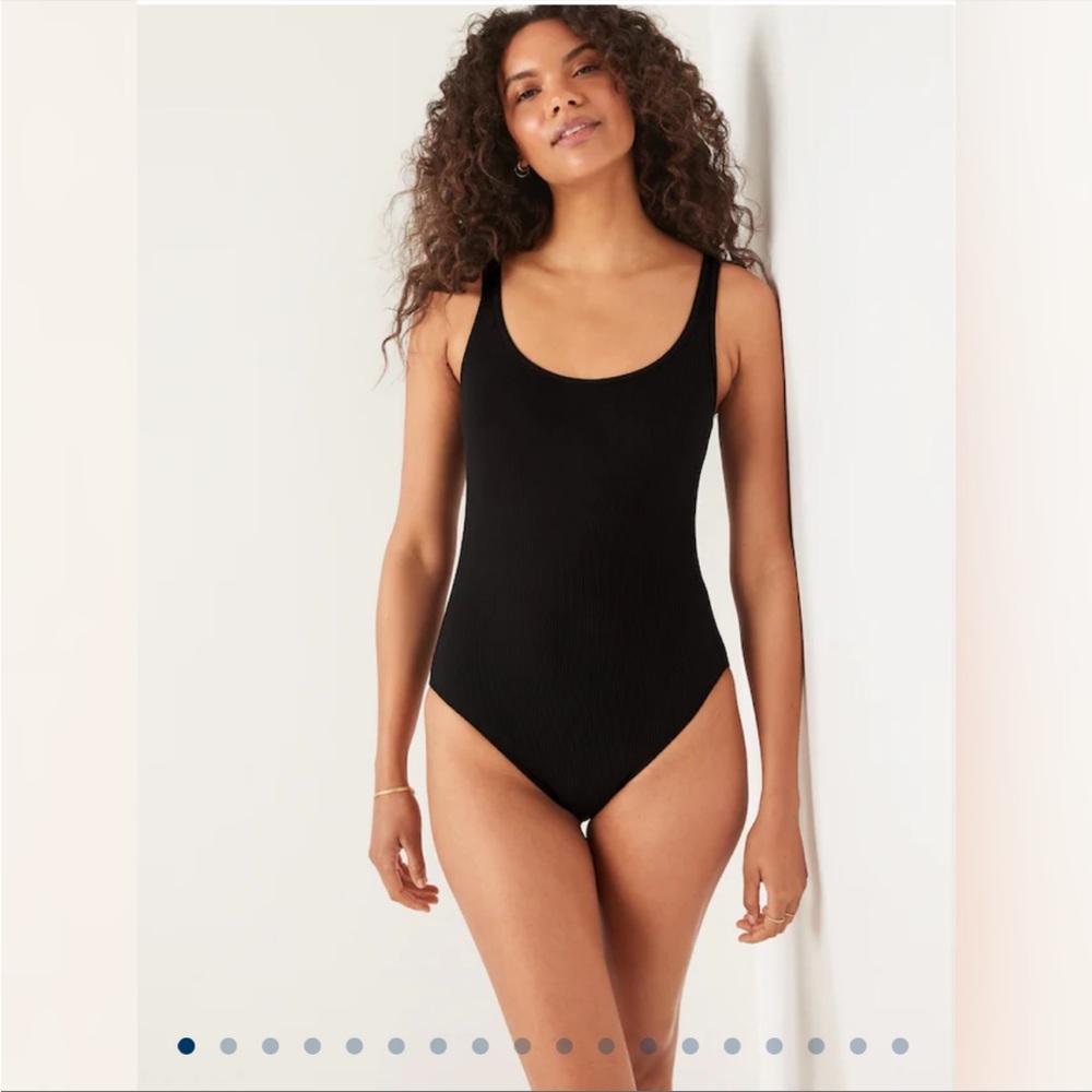 Old Navy Rib-Knit Cotton-Blend Bodysuit